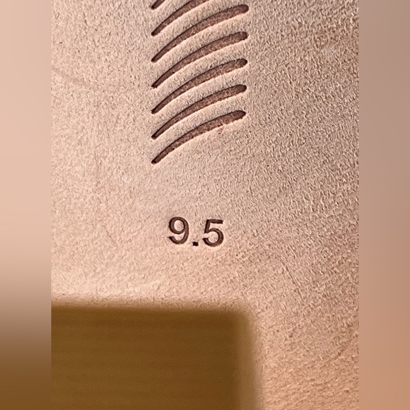 PAIGE Candice Ankle Strap Platform High Heel Cork upper/leather lining/sole, 9.5 - Picture 10 of 10